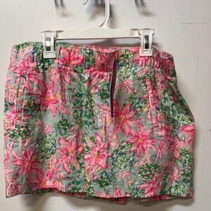 NWT Lilly Pulitzer Lilo linen short